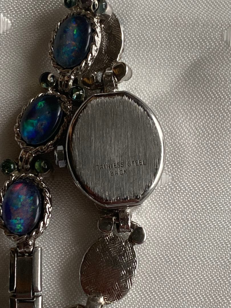 JANOPAL　マーカサイトベゼル＆オパール文字盤　アンティーク