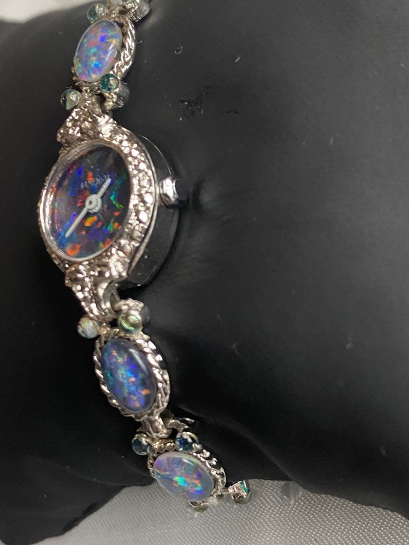 JANOPAL　マーカサイトベゼル＆オパール文字盤　アンティーク