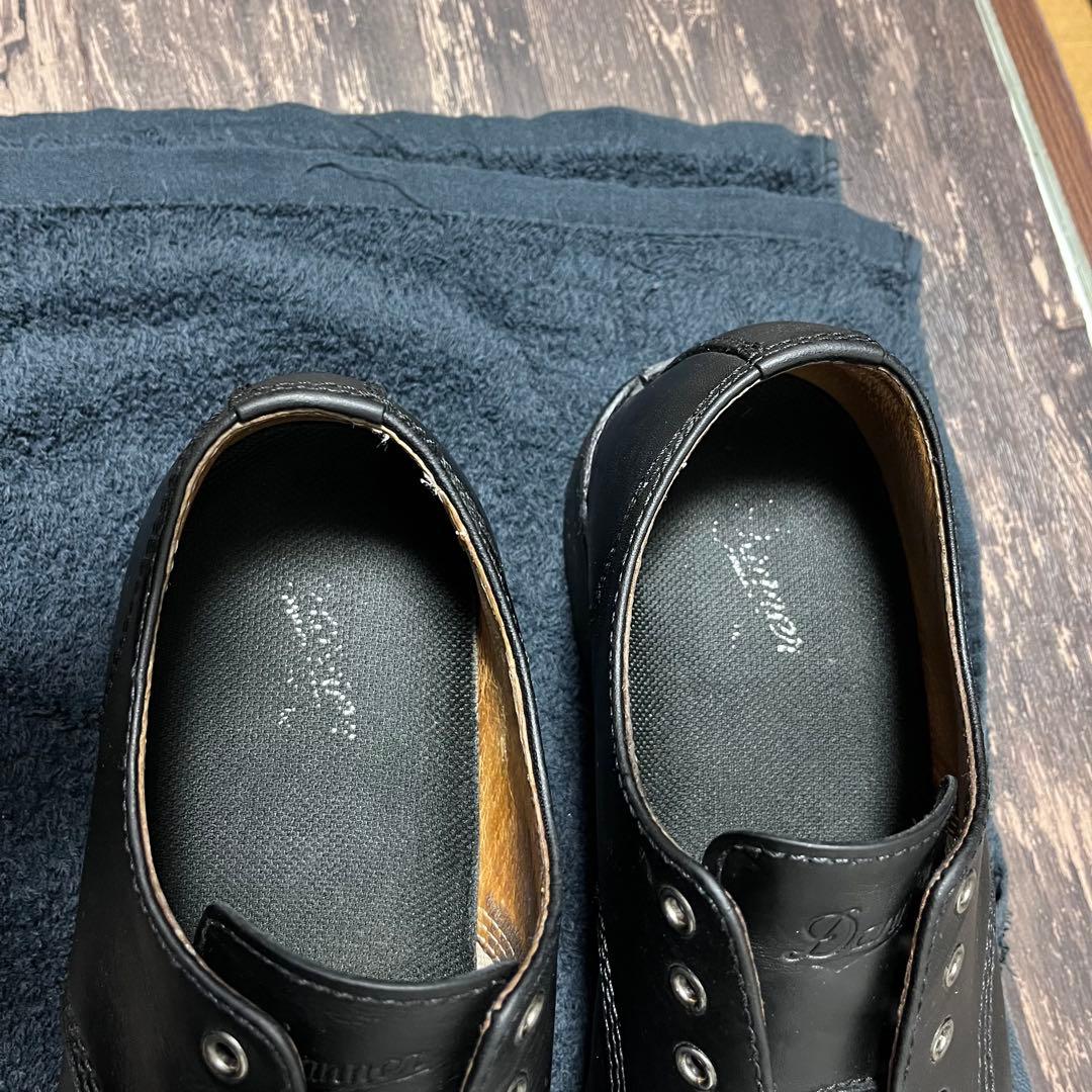 【人気】Danner ダナー　ローカットレザーシューズ　ブーツ 紐無し