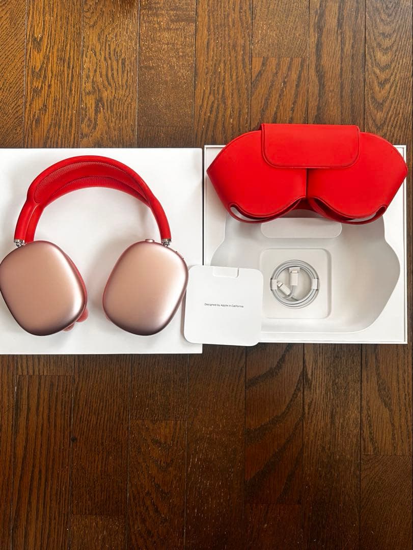 Airpods Max 第1世代 純正 ヘッドフォン アップル ピンク