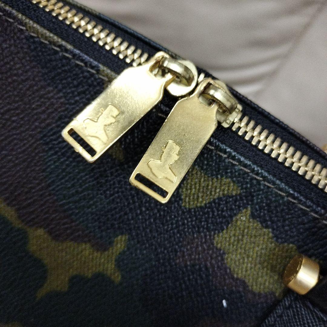 値下げ❗️GENTIL BANDIT ジャンディバンティ　迷彩柄ボストン　美品