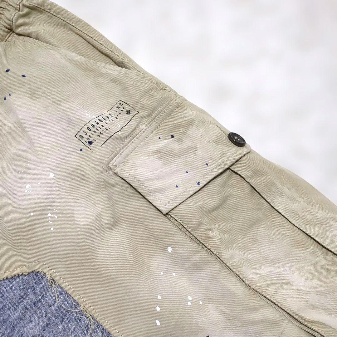 極美品 DSQUARED2 ディースクエアード ハーフパンツ L