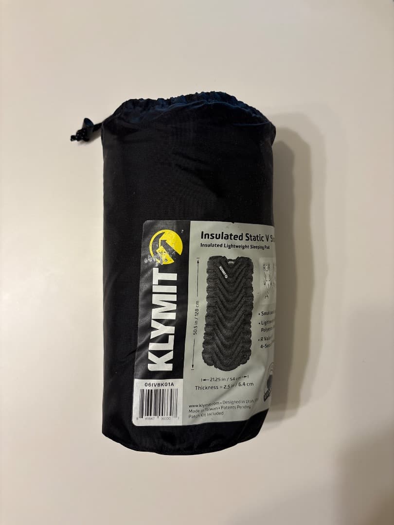 KLYMIT Insulated Static V スリーピングマット