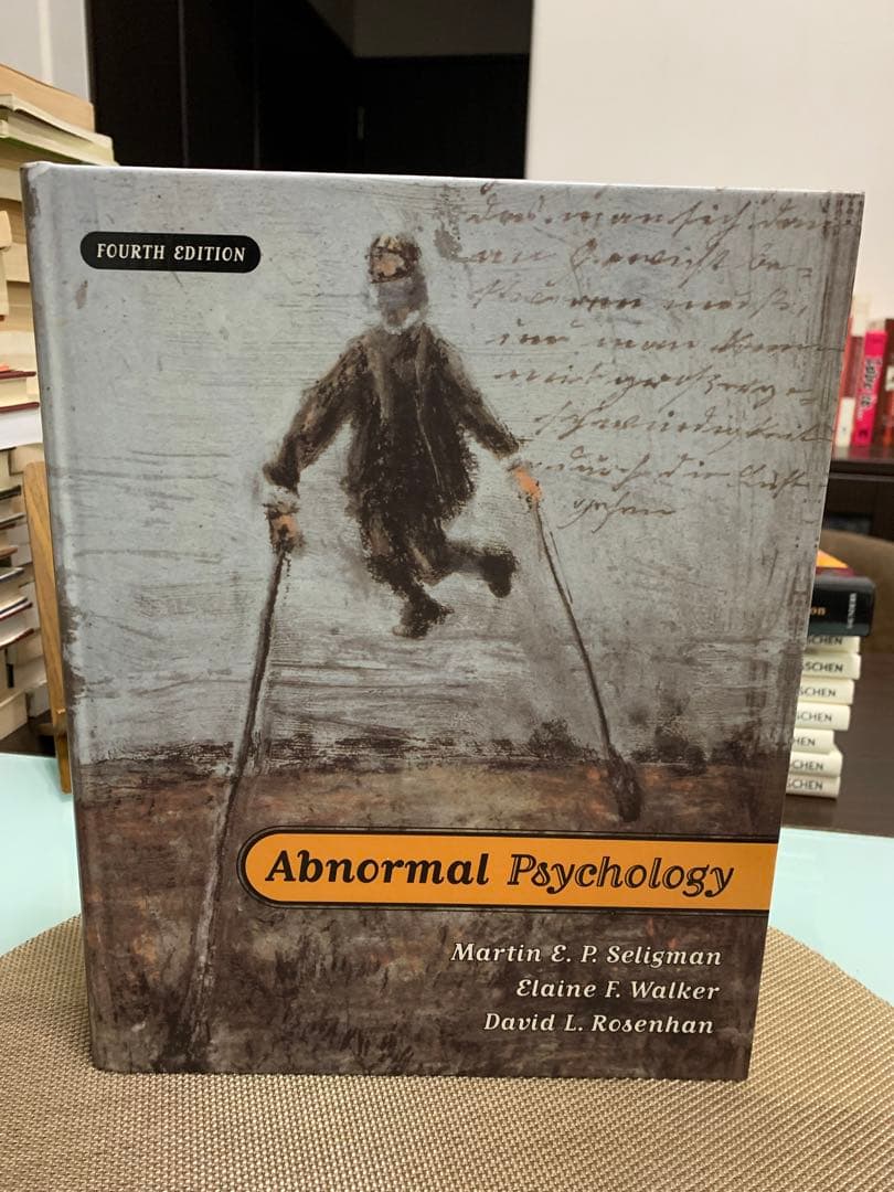 Abnormal Psychology 第四版