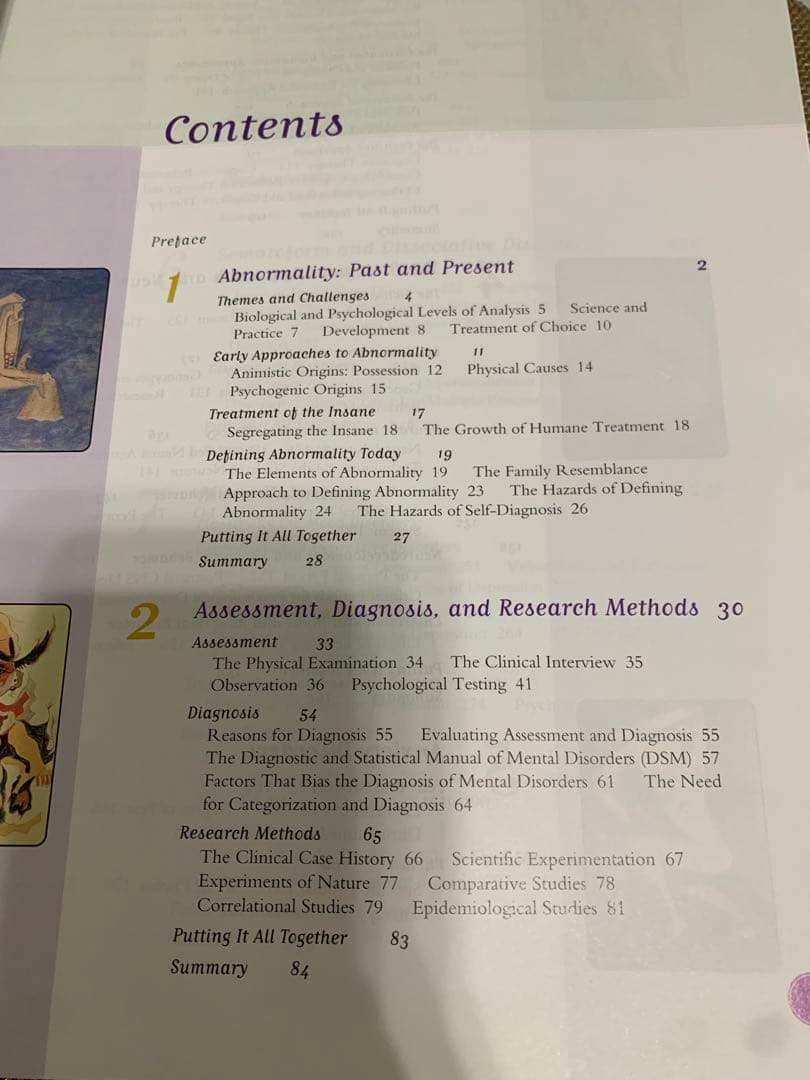 Abnormal Psychology 第四版