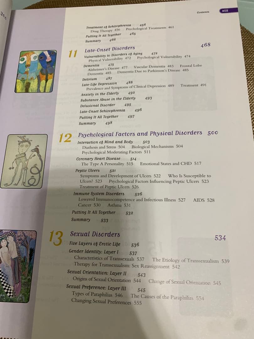 Abnormal Psychology 第四版