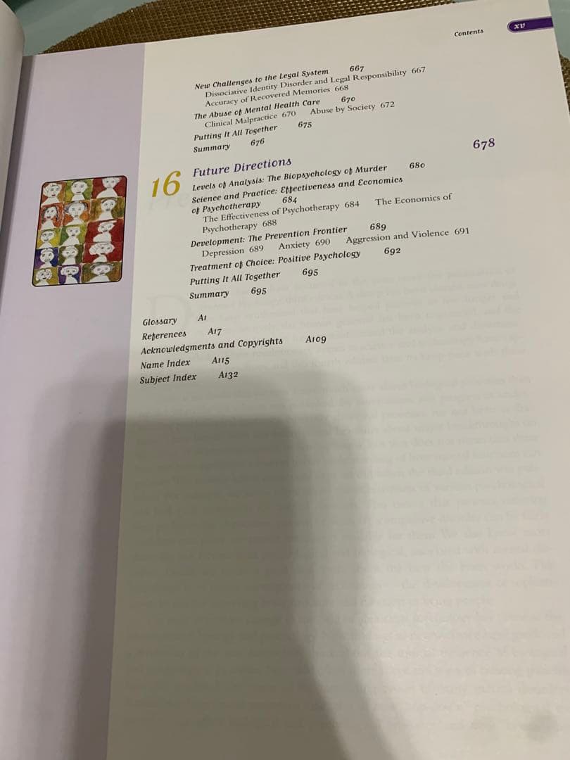 Abnormal Psychology 第四版