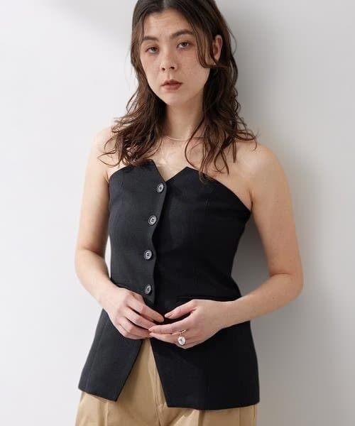 極美品　ウィムガゼット 2025年 ジュートライクビスチェ 38