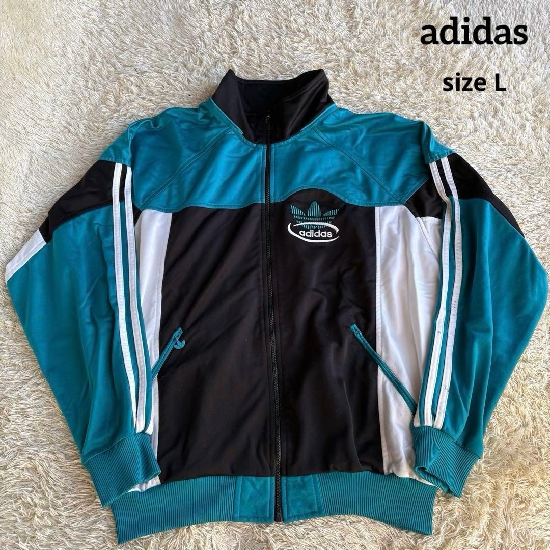 【✨専用】アディダス 90's　銀タグ トラックジャケット グリーン
