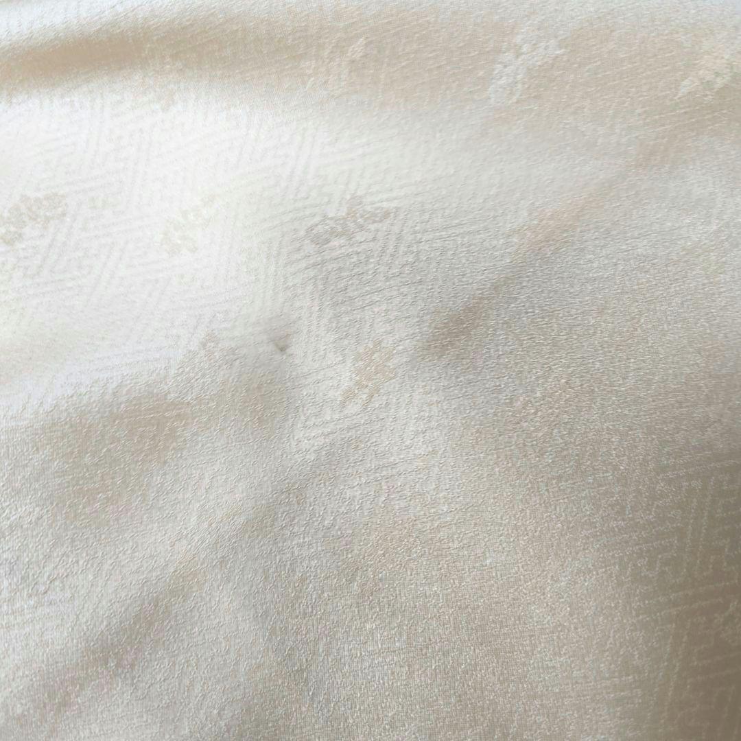 専用です【トールサイズ】クリーム色絞り訪問着と袋帯・帯揚げ帯締めの4点フルセット