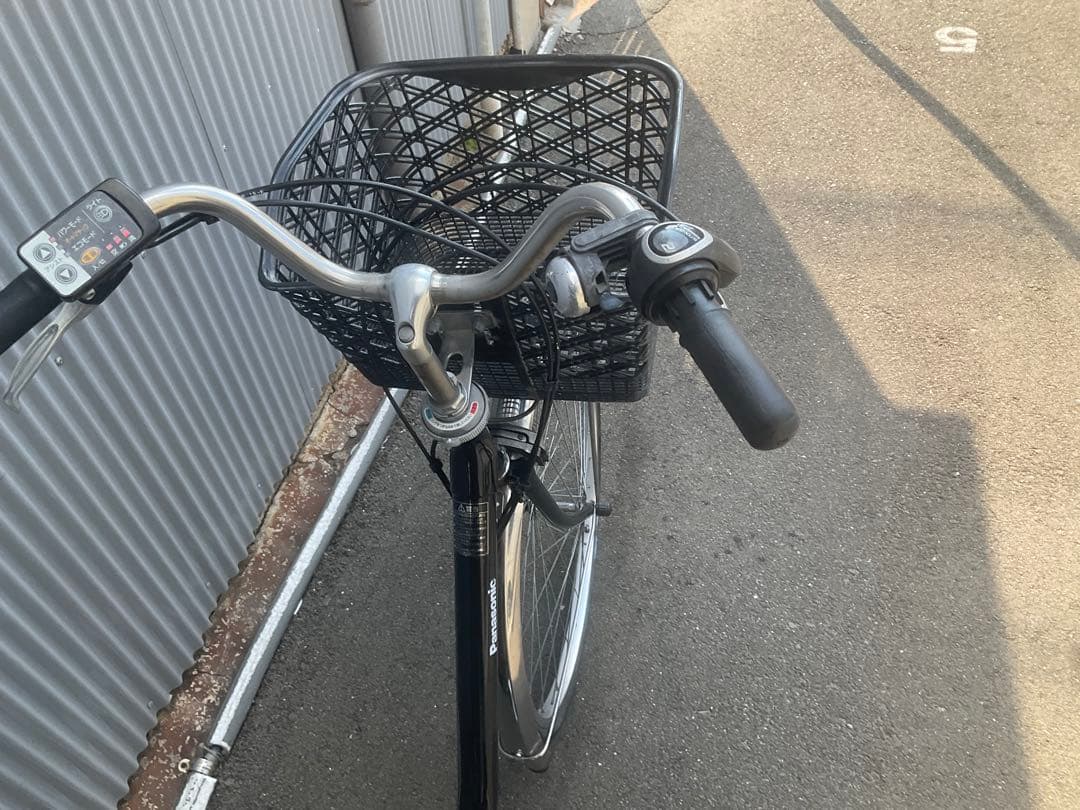 パナソニック新機種電動アシスト自転車viviTX26インチブラックボディー