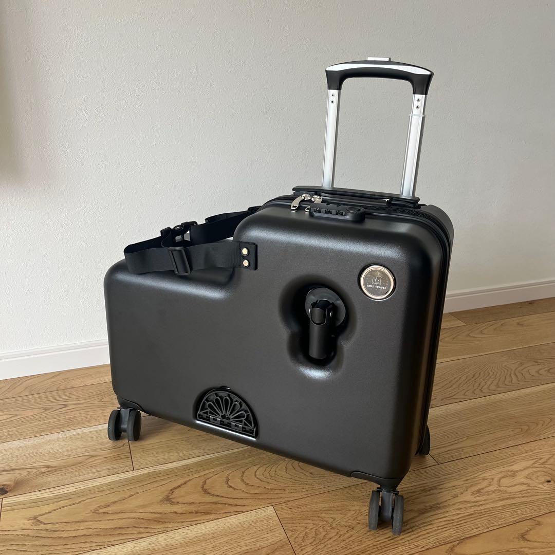 【美品】子どもが乗れるキッズキャリー