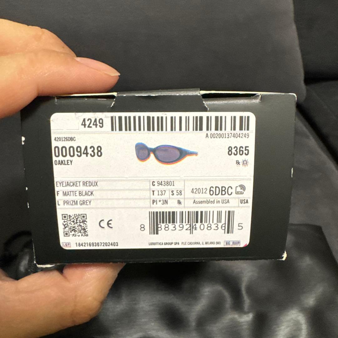 OAKLEY EYE JACKET アイジャケット ブラック