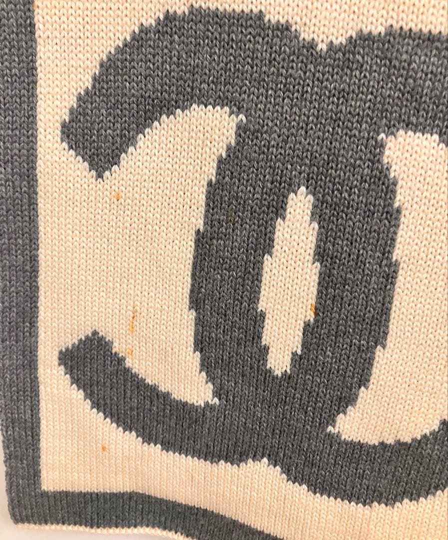 CHANEL ニットマフラー