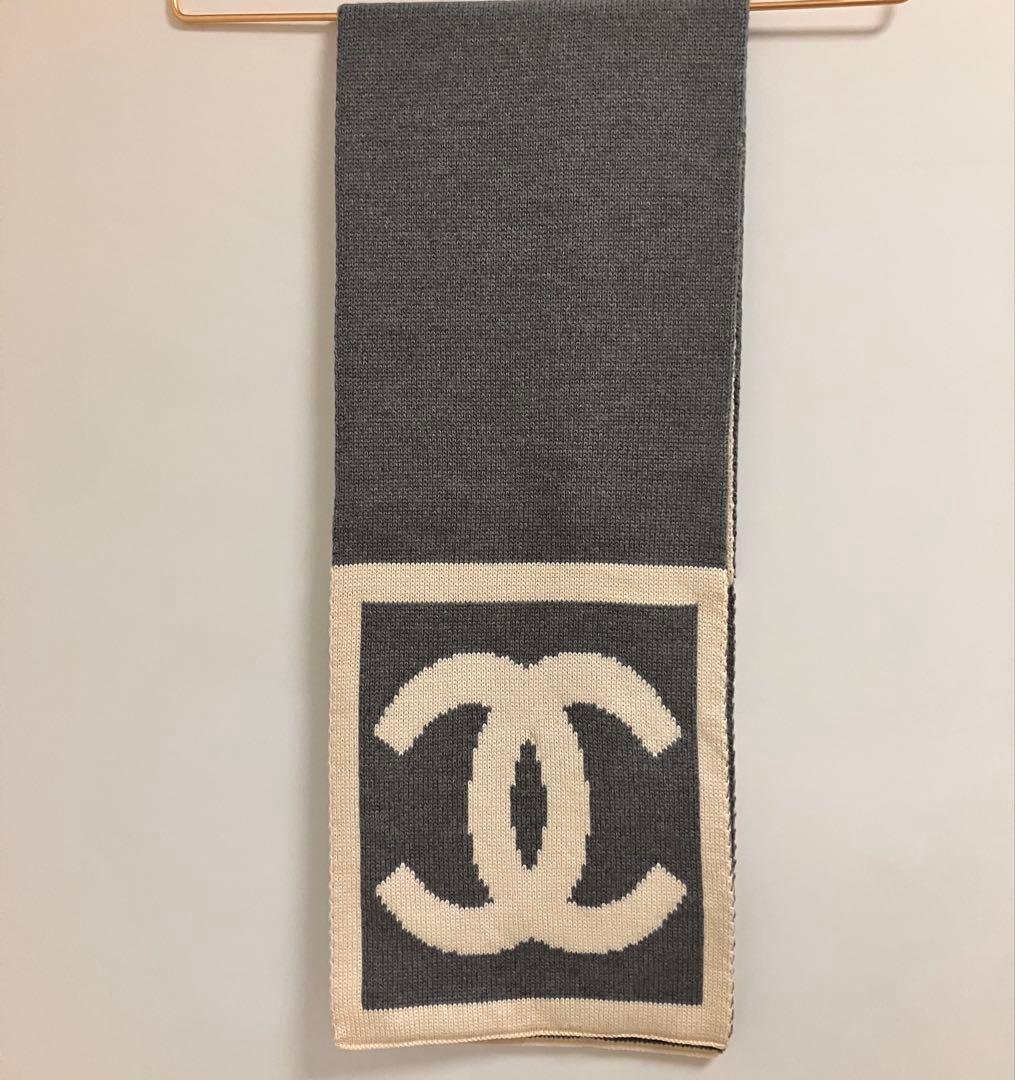 CHANEL ニットマフラー
