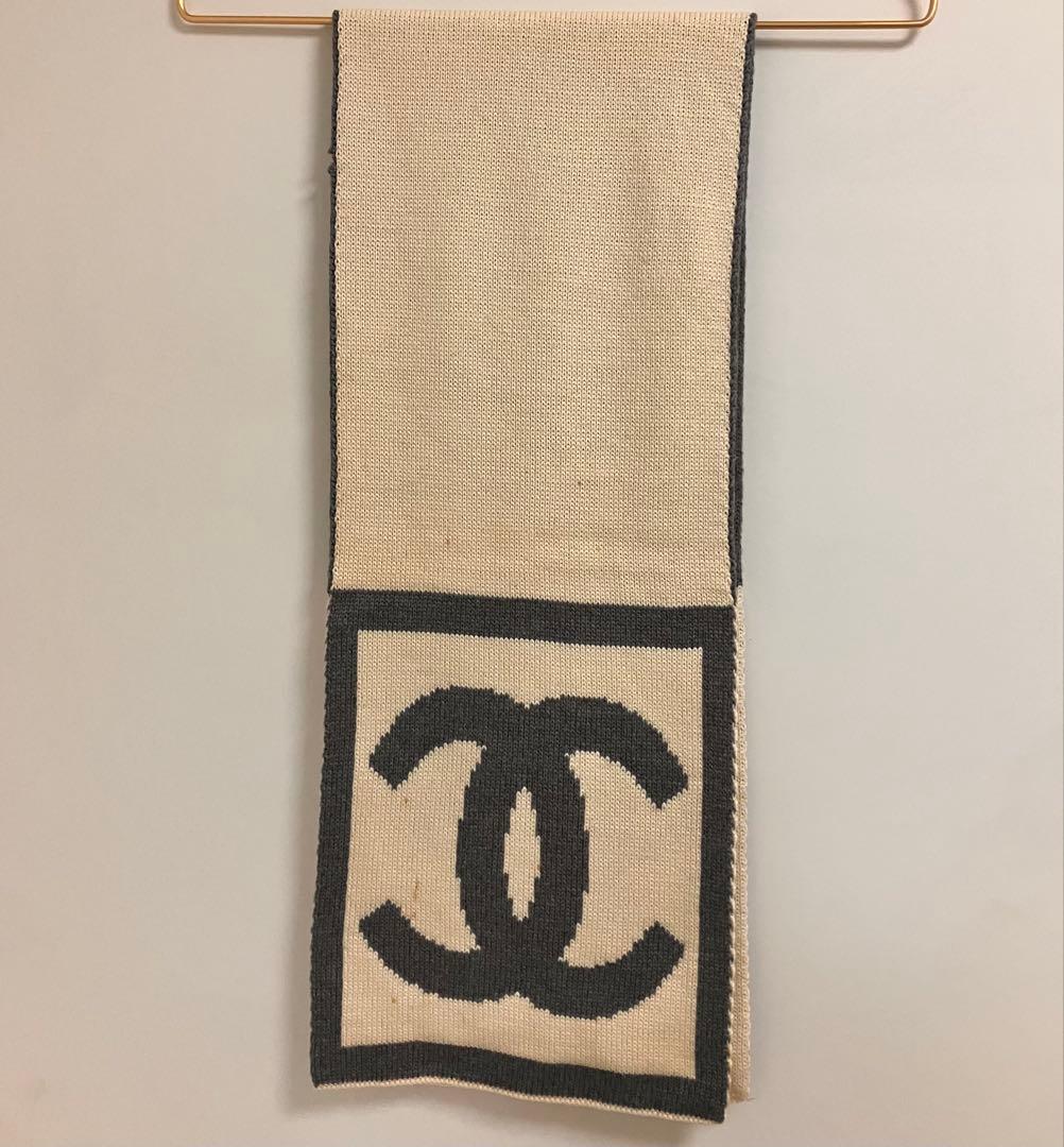 CHANEL ニットマフラー