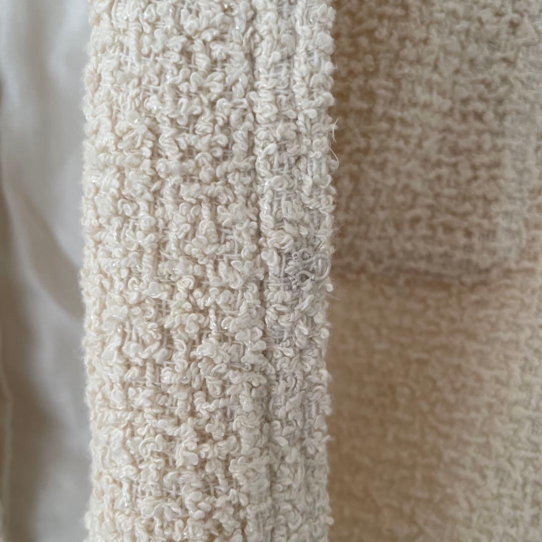 Ballsey 　ツイストループツイード ノーカラージャケット