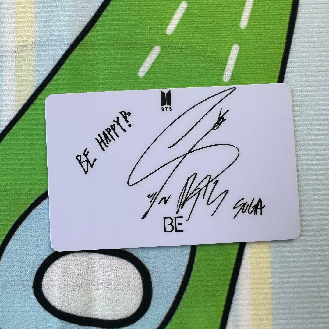 BTS SUGA ユンギ 韓国 未公開 BE ラキドロ トレカ