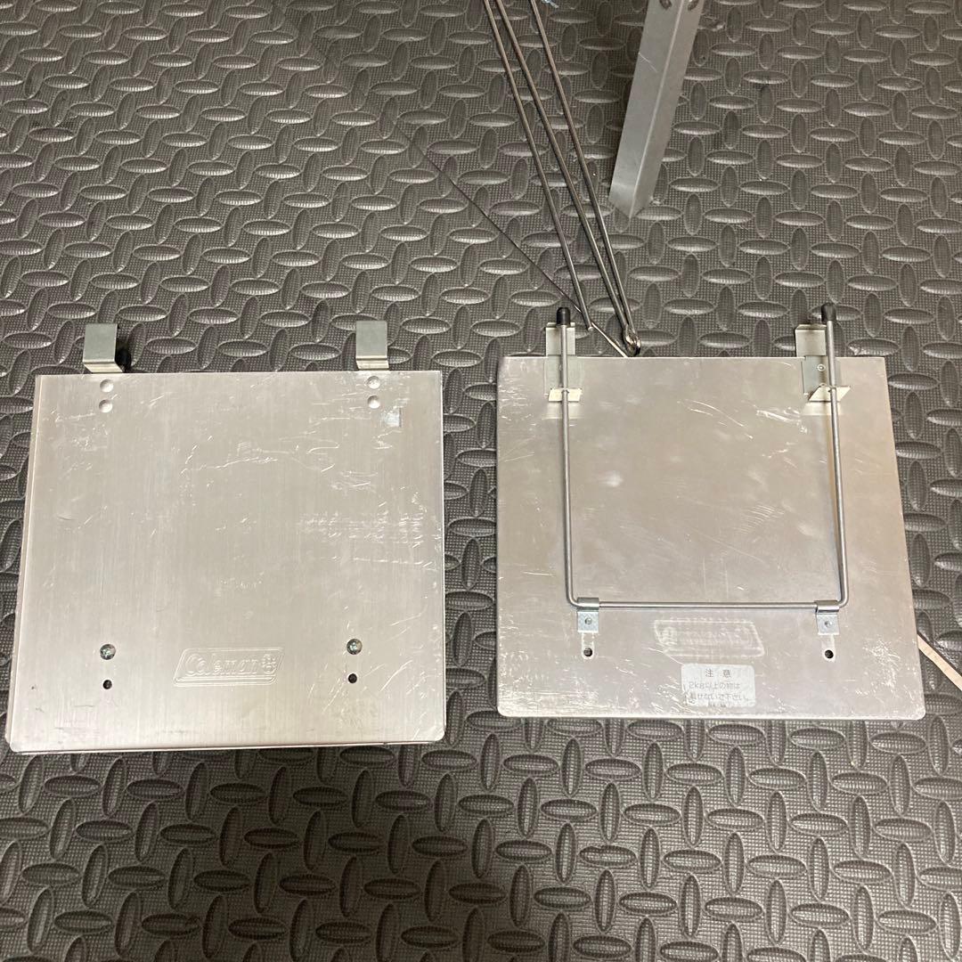 値下げ⭐5点　Coleman 414 ツーバーナー＋スタンド＋トレイ＋ラック2種