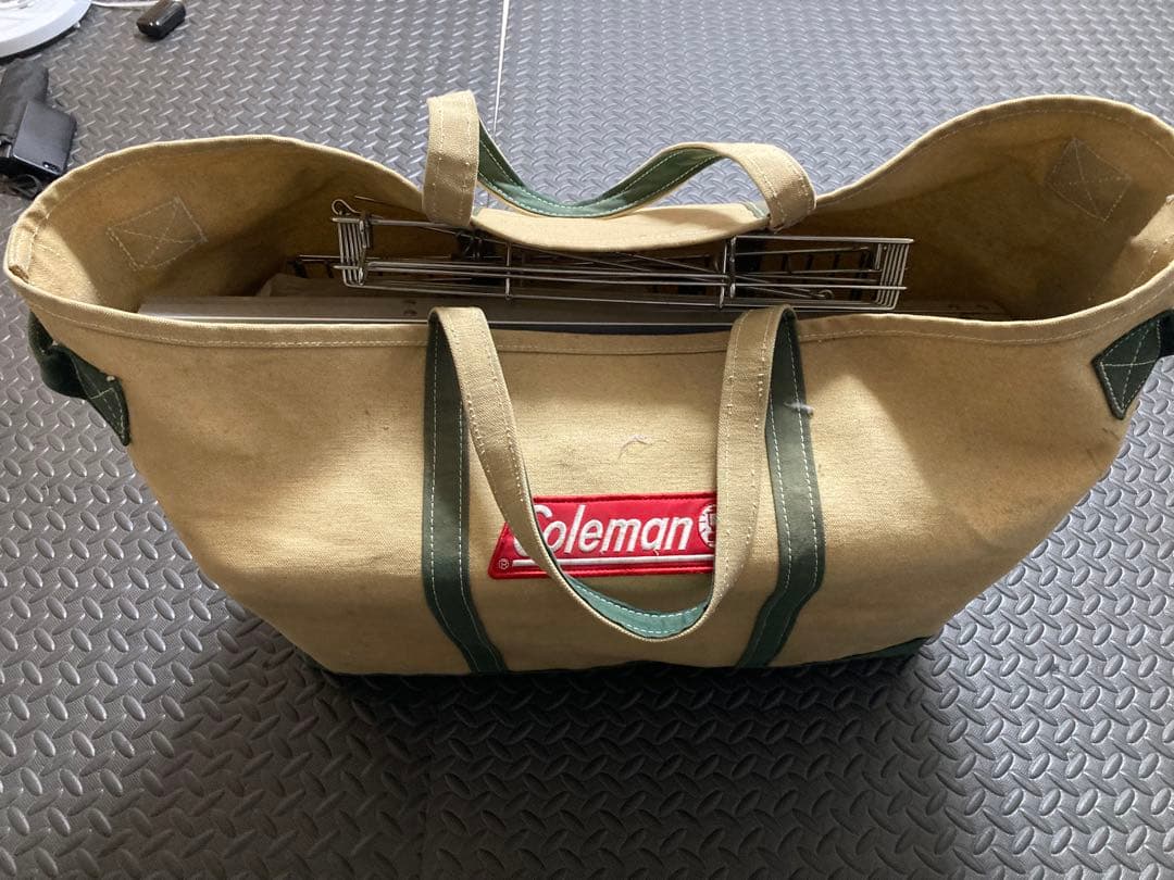 値下げ⭐5点　Coleman 414 ツーバーナー＋スタンド＋トレイ＋ラック2種