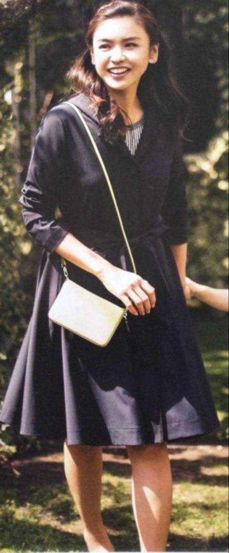 FOXEY レイニー フィット&フレア Aライン トレンチコート