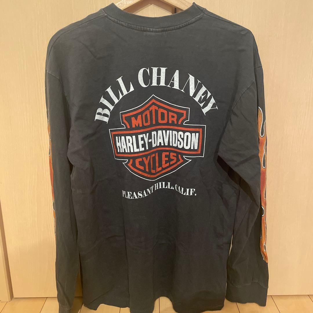 Harley-Davidson タイガー×フレイム L ロンT