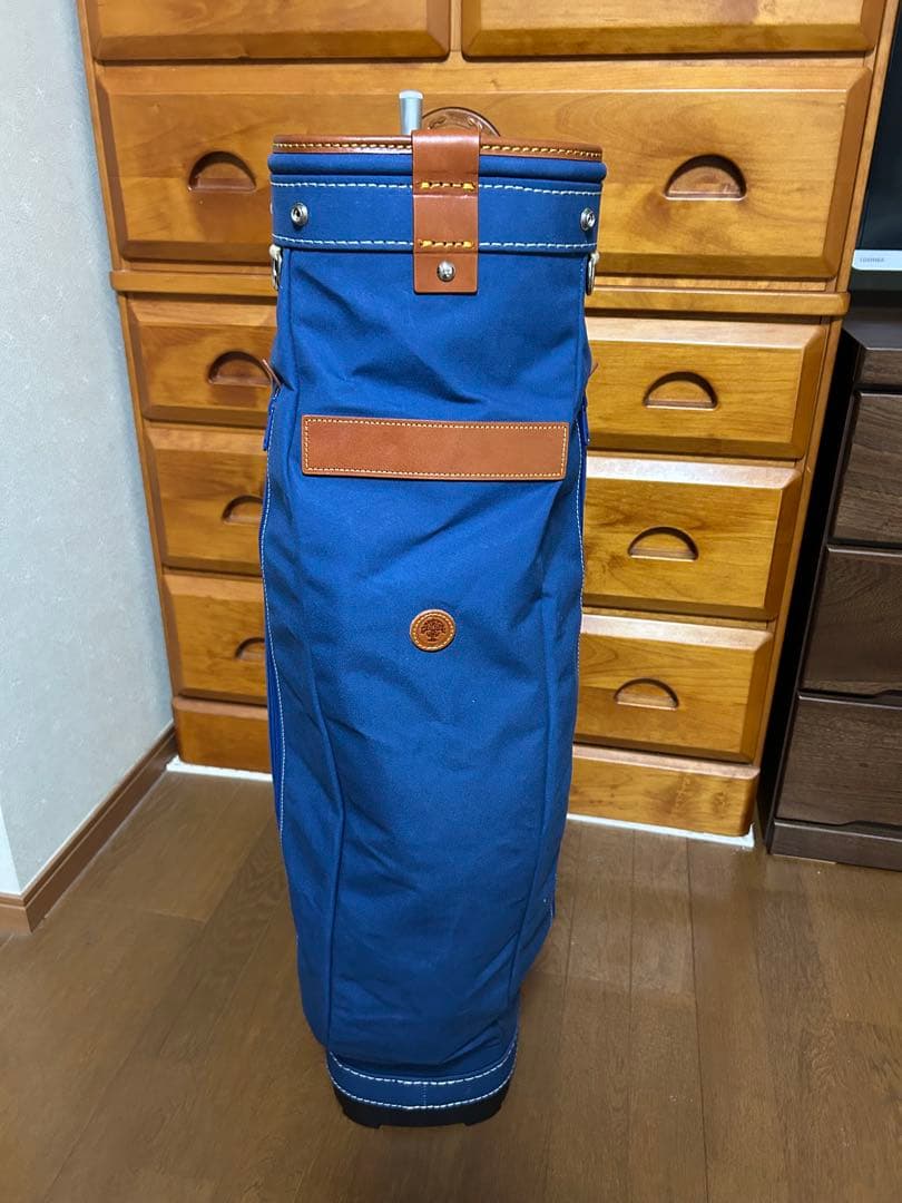 中部銀次郎 シルバークラブ パイプカートキャディバッグ MARIN BLUE