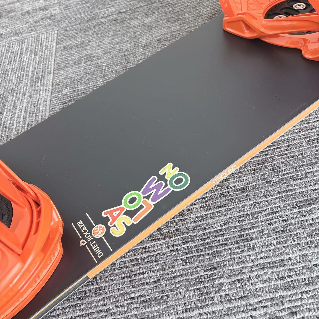 29超豪華❗️サロモン 初心者 スノーボードセット★スノボ148cm+ビン付