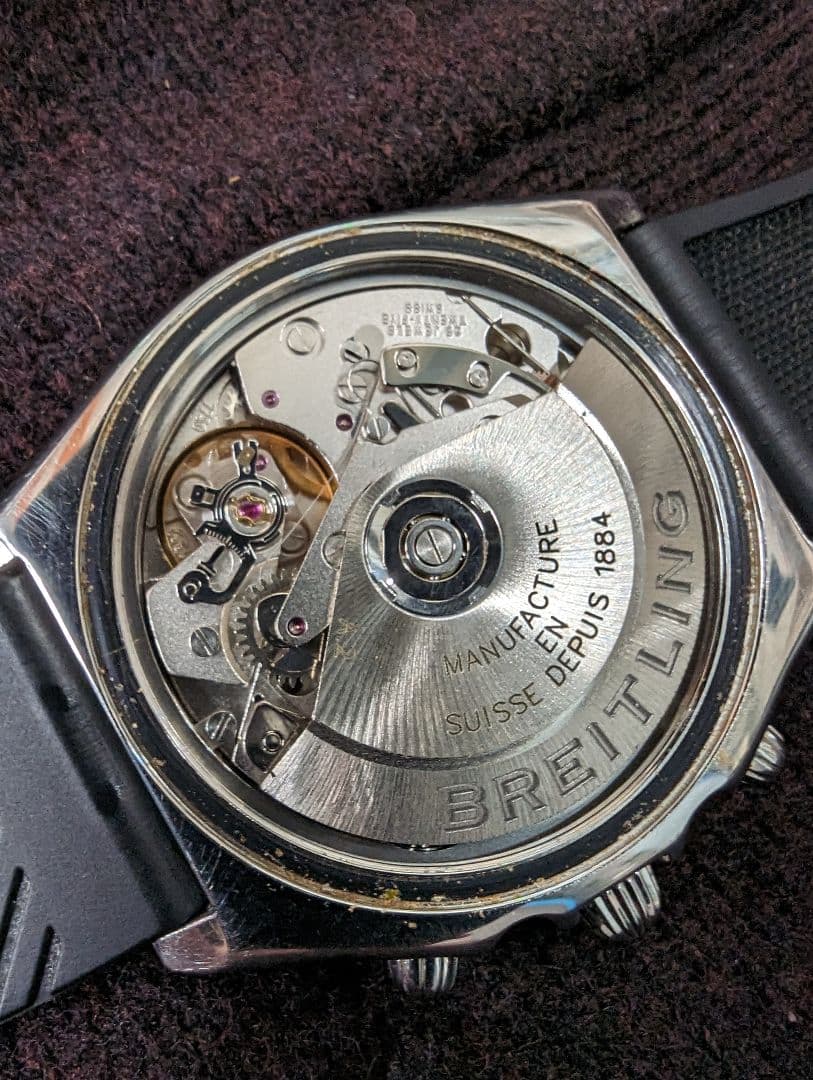 BREITLING クロノマットロンジチュード自動巻 カレンダー不良