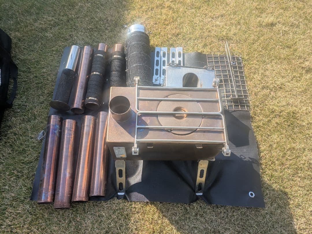 [オプション・箱付]ウィンナーウェル ノマドビュー Mサイズ　63mm薪ストーブ