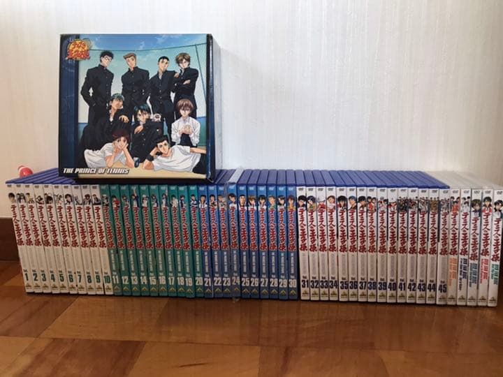 テニスの王子様アニメDVD全巻セット、fandisk5巻セット