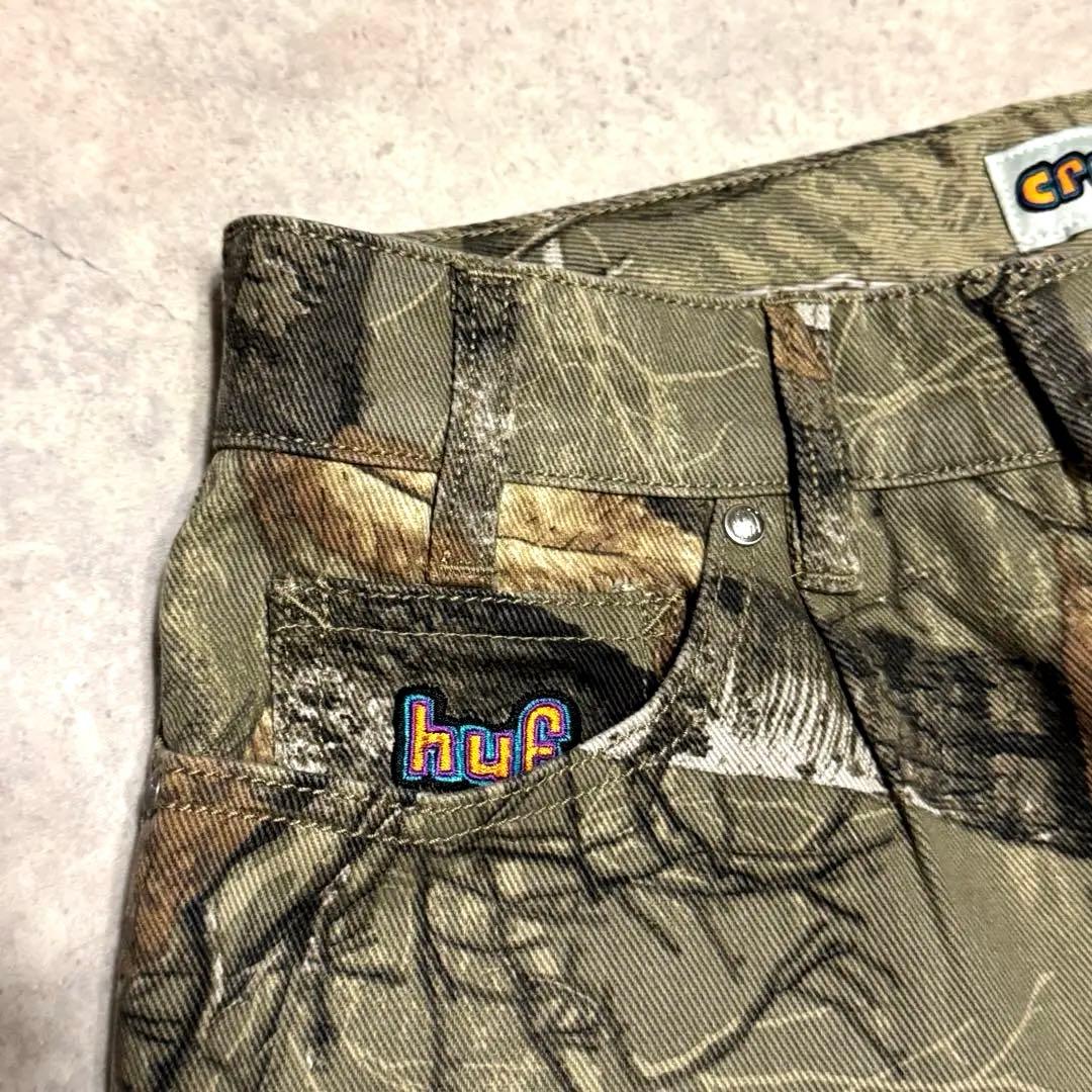 【試着のみ】HUF X REALTREE CROMER PANT 28