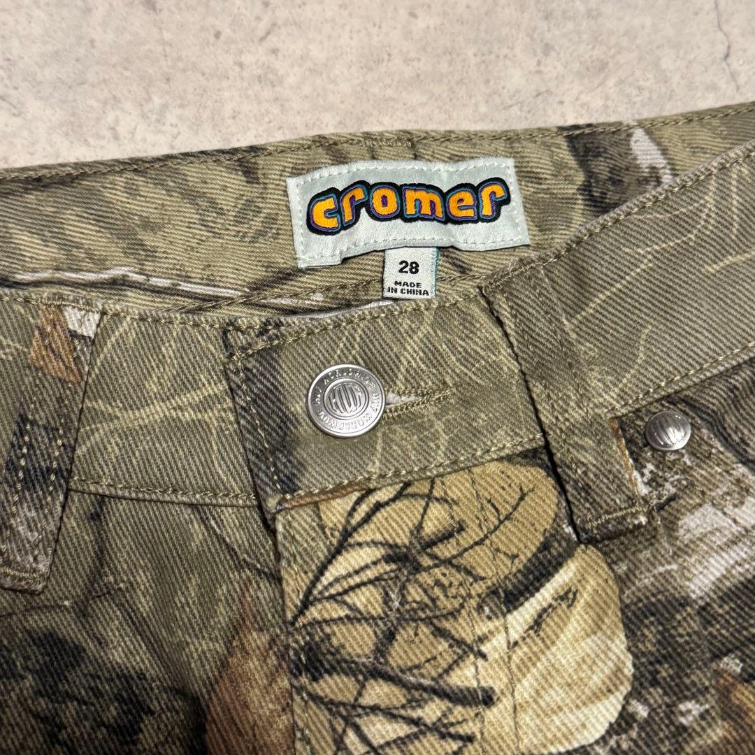【試着のみ】HUF X REALTREE CROMER PANT 28