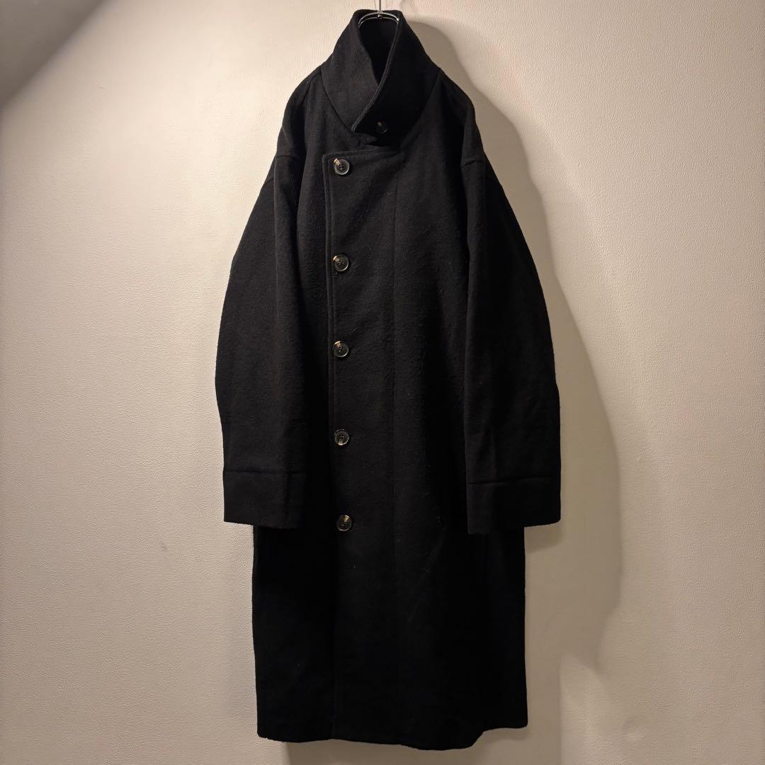 オーバーサイズ 変形 チェスターコート y2k ブラック ミリタリー ARMY