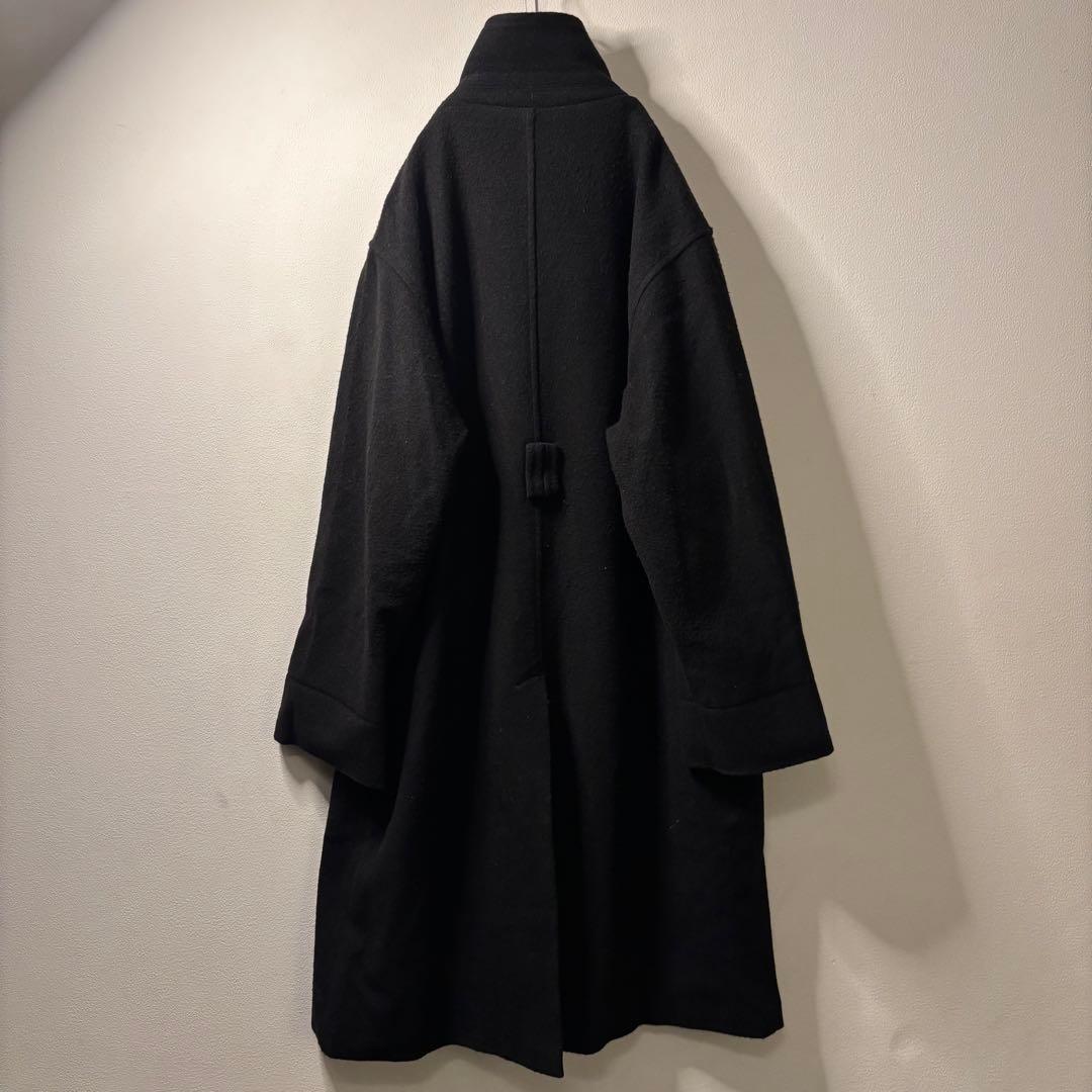 オーバーサイズ 変形 チェスターコート y2k ブラック ミリタリー ARMY