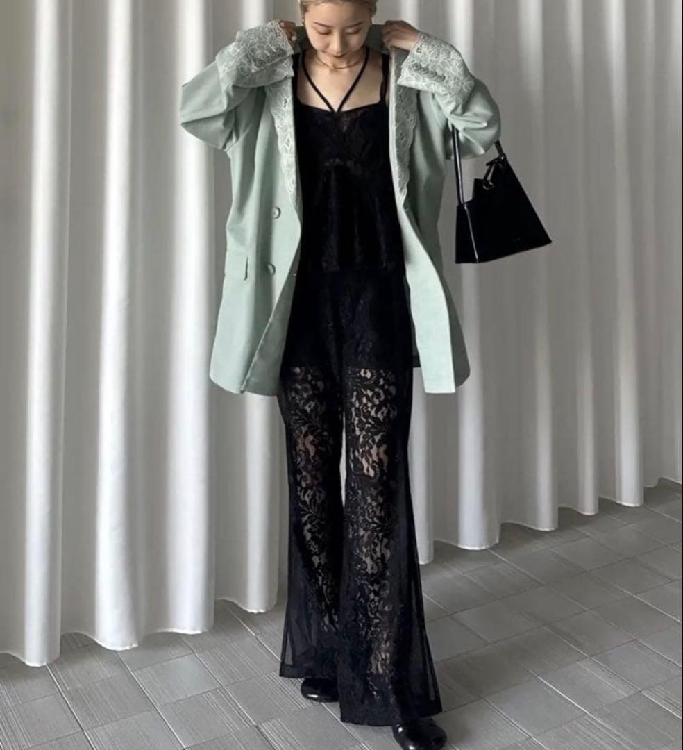 s*s様 Ameri MEDI LACE EMBROIDERY COLLAR J