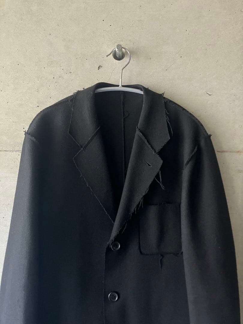 ANN DEMEULEMEESTER ウールチェスターコート