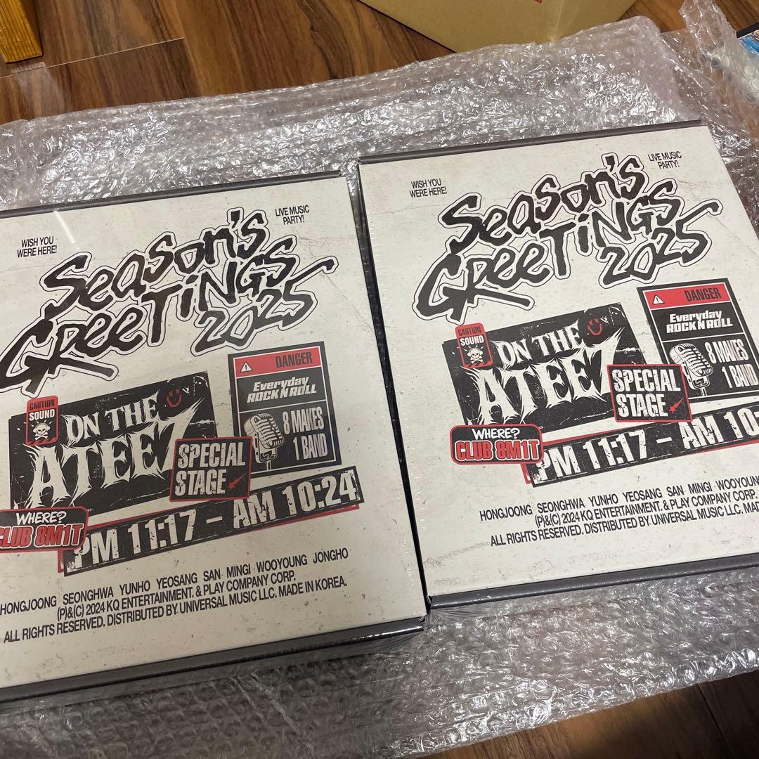 K-POP・アジア ATEEZ SEASON'S GREETINGS 2025