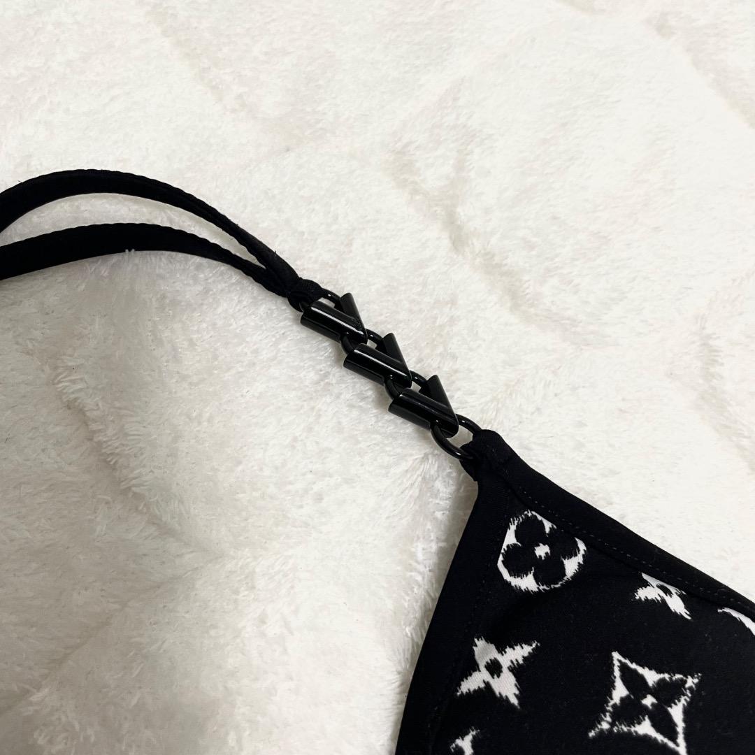 【美品】Louis Vuitton ブラック ビキニ ケース付
