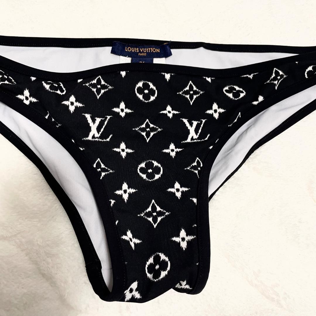 【美品】Louis Vuitton ブラック ビキニ ケース付