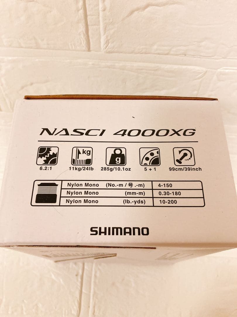 新品 シマノ ナスキー 4000XG NASCI SHIMANO