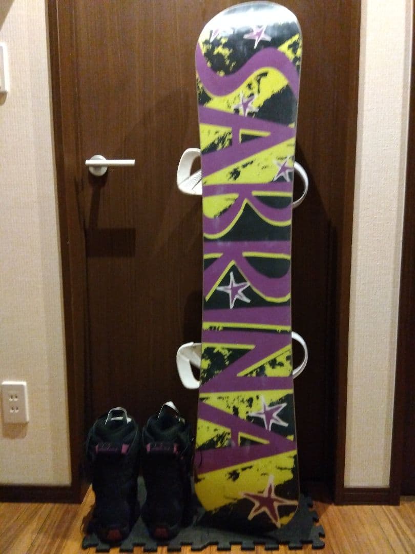 ✨️名機✨️ SABRINA 138 学生・レディース スノーボードフルセット！