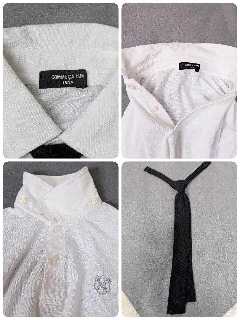 Polo Ralph Lauren 紺ブレ　×　コムサセットup　 130cm