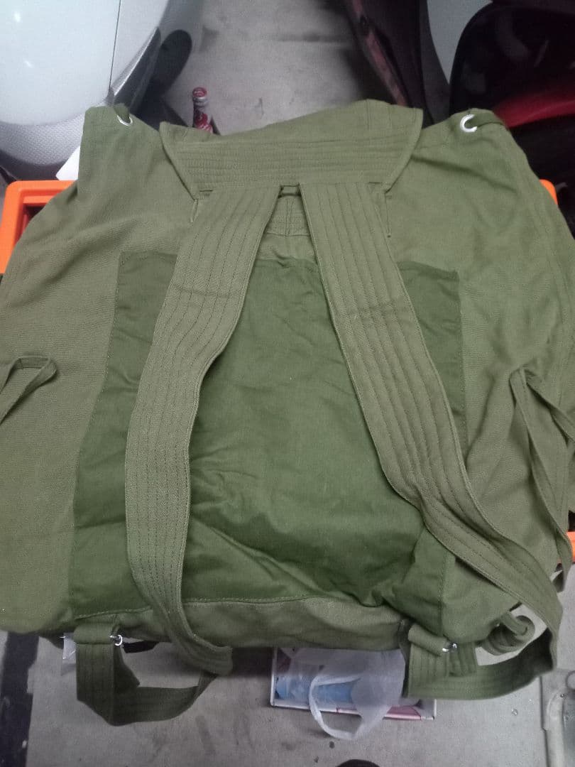 北ベトナム軍　ベトコン　リュック　レプリカ　ベトナム製　カーキ色　新品