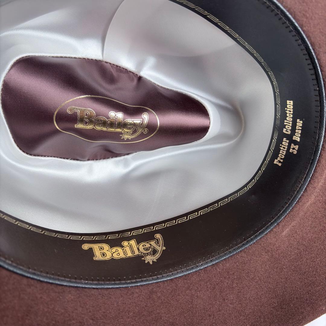 Bailey ウエスタンハット テンガロンハット ビーバー フェルト ブラウン