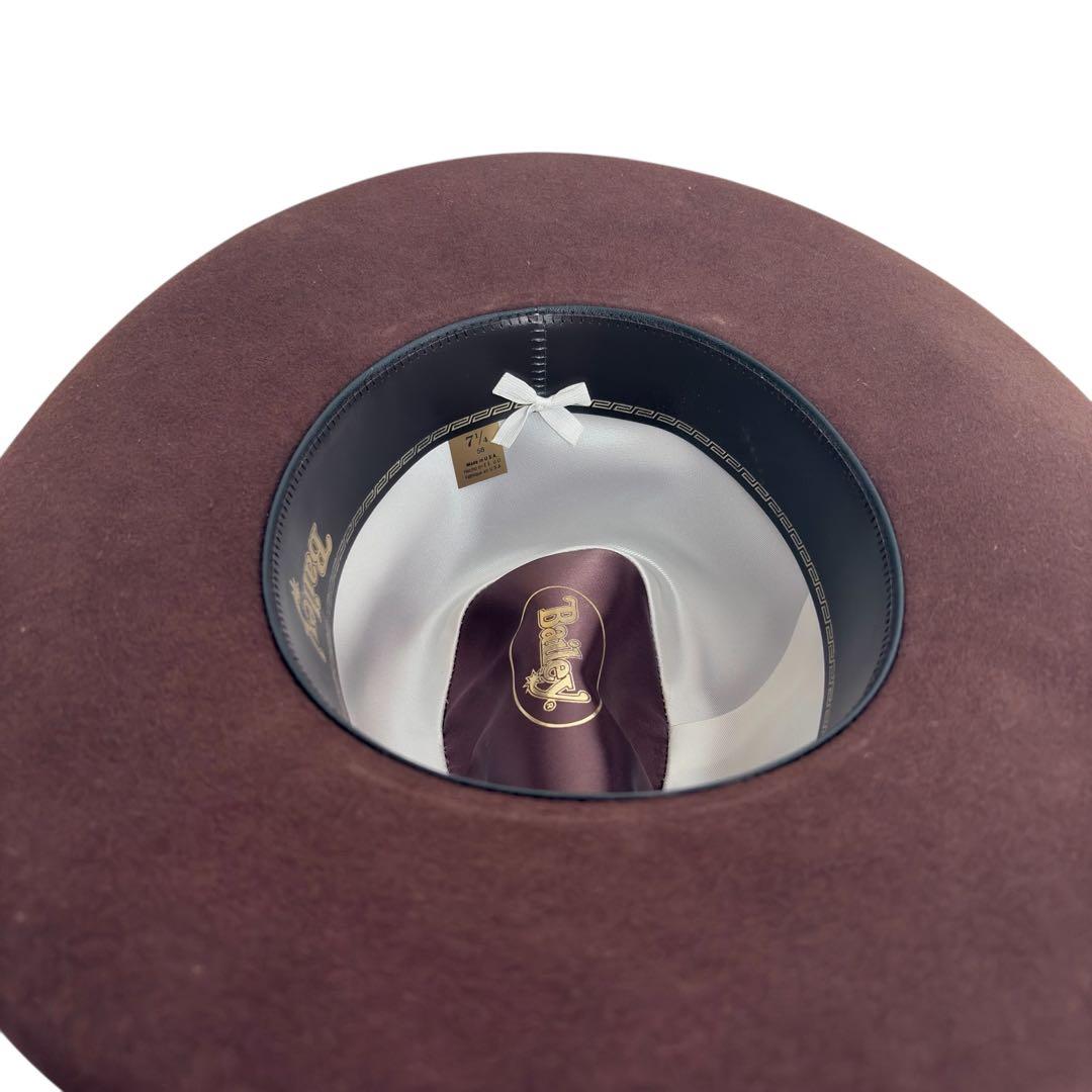 Bailey ウエスタンハット テンガロンハット ビーバー フェルト ブラウン