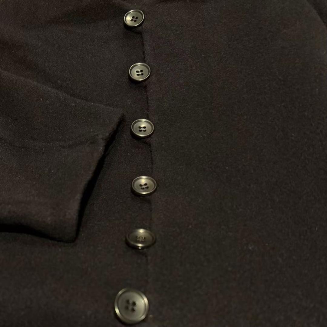 即完売品 新品未使用 soyy. switch me coat ネイビーブラック