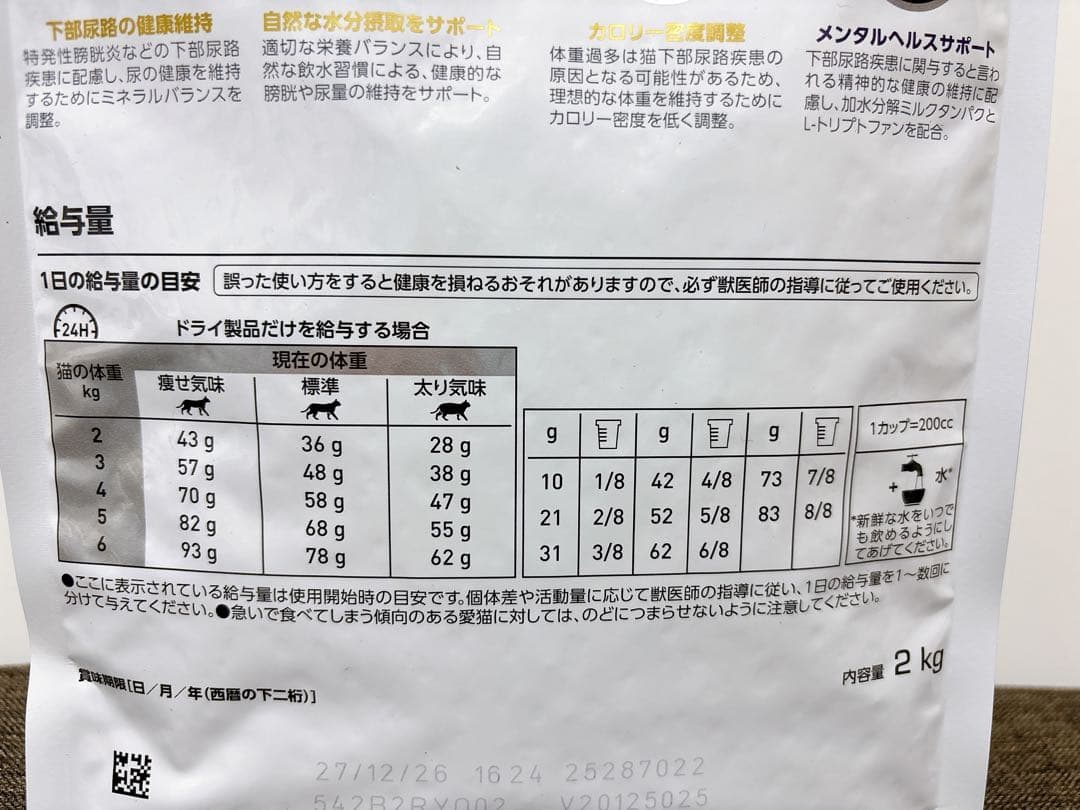 ロイヤルカナン　ユリナリーS/O CLT 2kg 新品未開封　猫　療法食