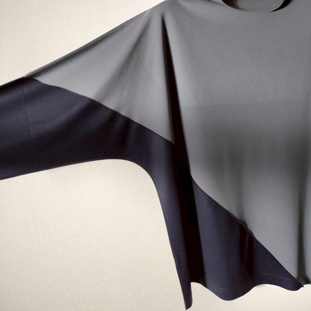 アイムメンイッセイミヤケ タートルネック 長袖カットソー ラグラン ポリエステル