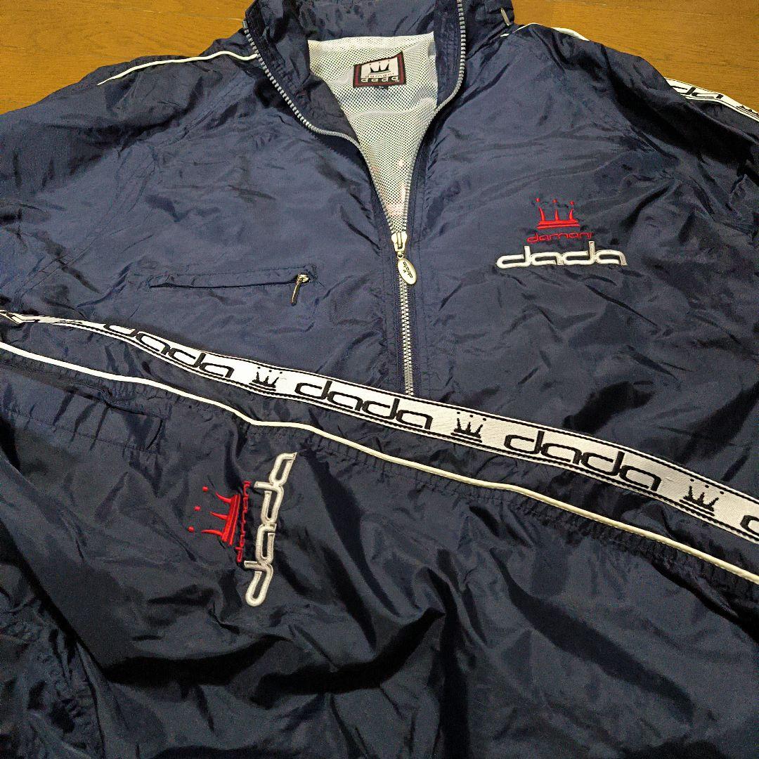 h*a様 極希少　美品　dada ネイビー ジャージ　シャカシャカ　ウィンドブレ
